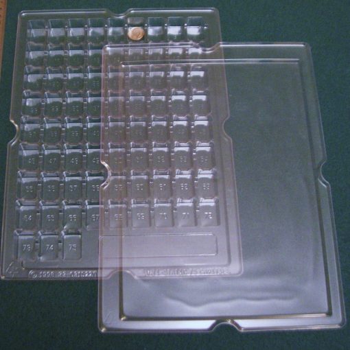 Anti-Static Disposable Shipping Tray 1.40 X 1.22 X .648