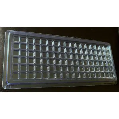 Antistatic Small Parts Trays .97 X .97  X.250