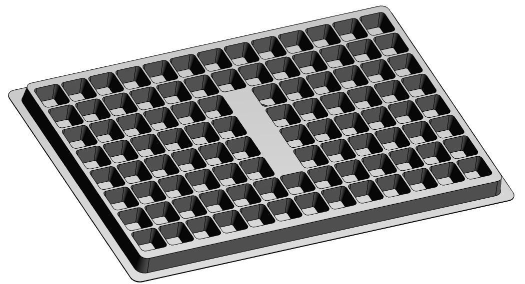 Shipping Tray .65 X .65 X .375 - Image 3
