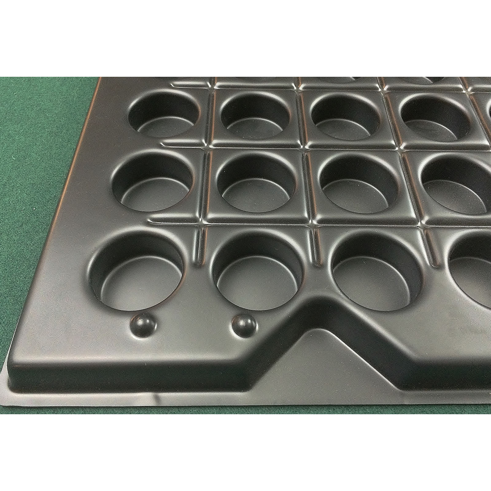 Large Plastic Tray 64 Round Cavity