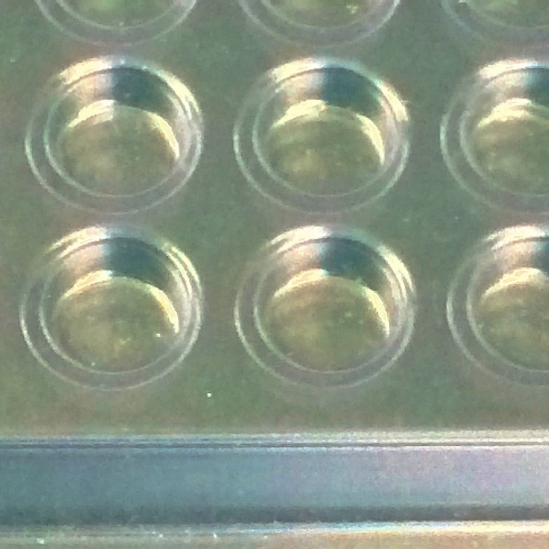 Small Cavity Plastic Trays .375 Diameter X .2