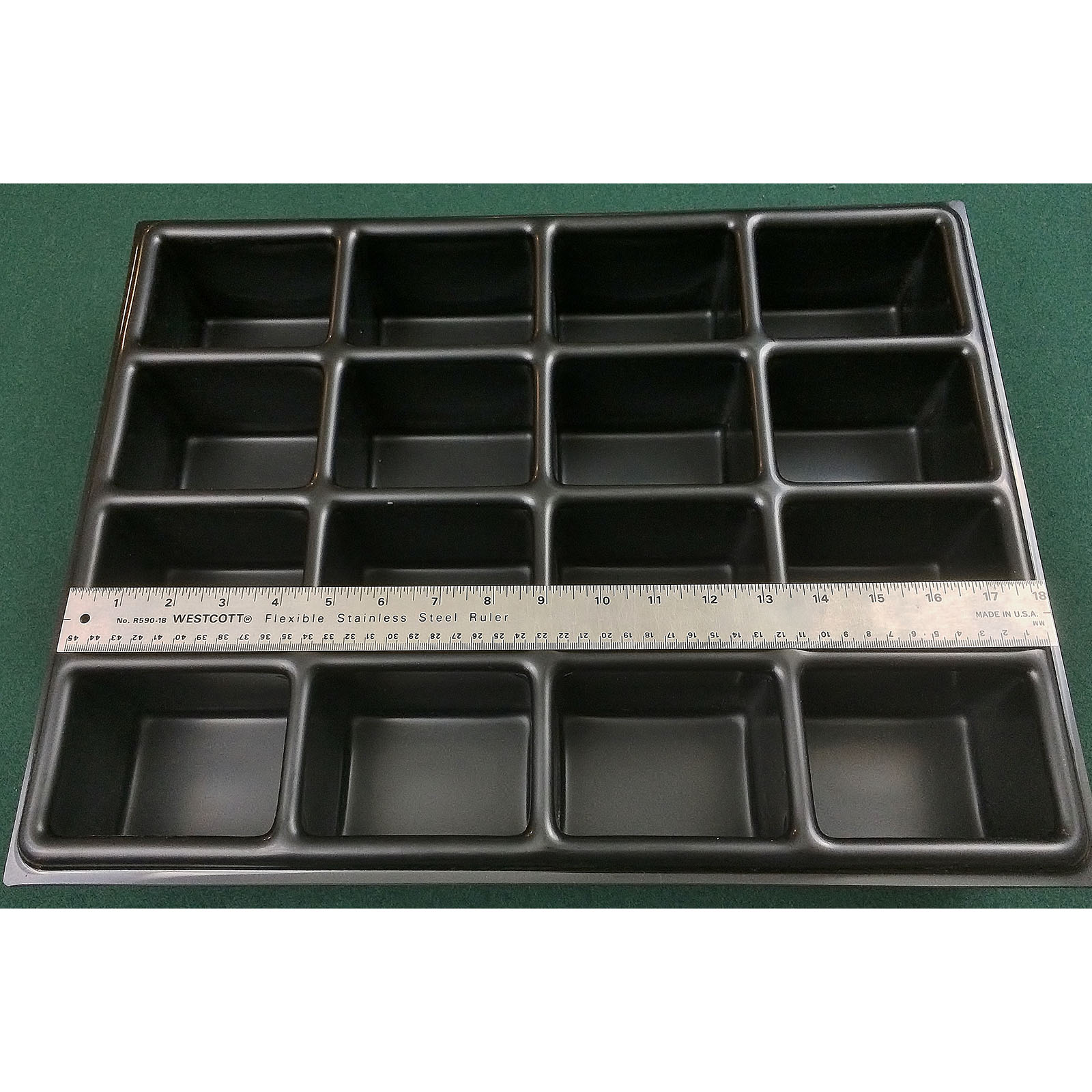 Large Plastic Tray 16 Cavity X 3